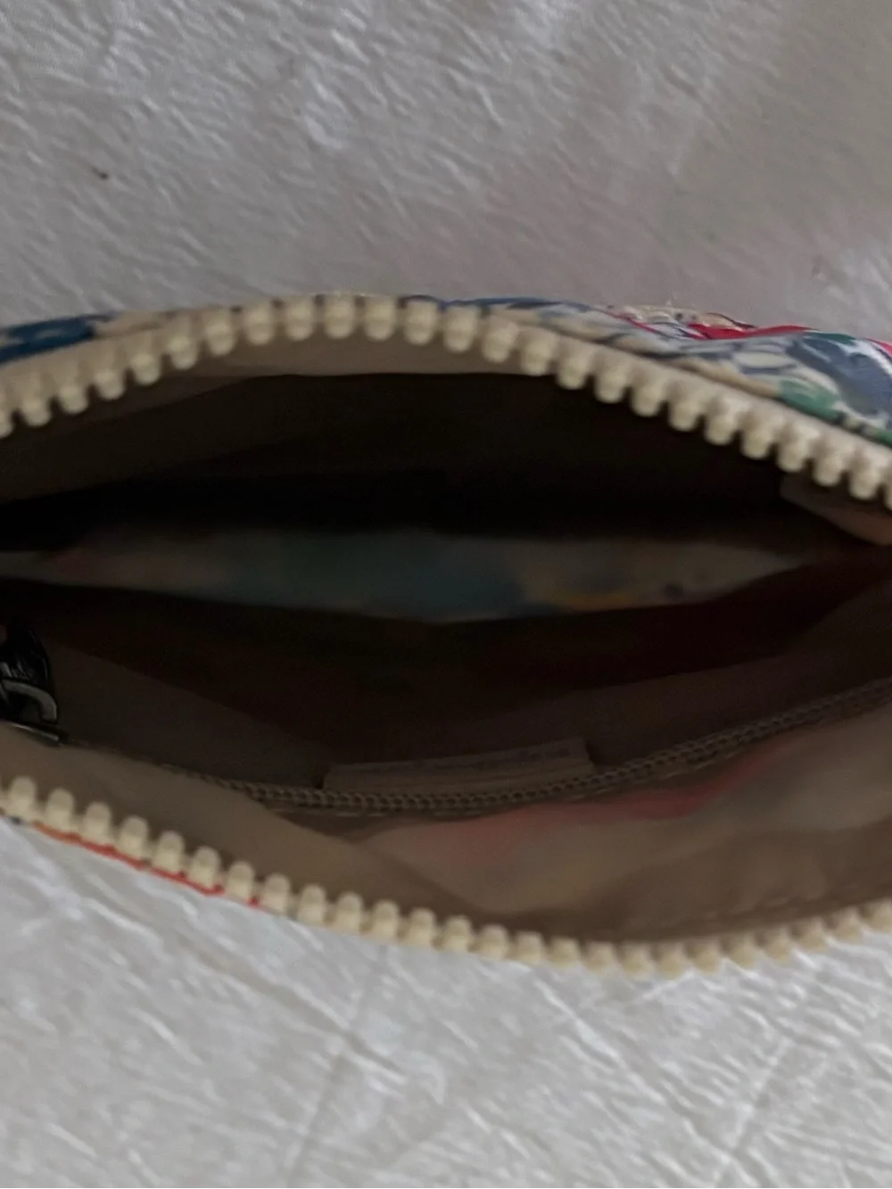 Kipling Floral Nylon Crossbody Bag Adjustable Strap EUC